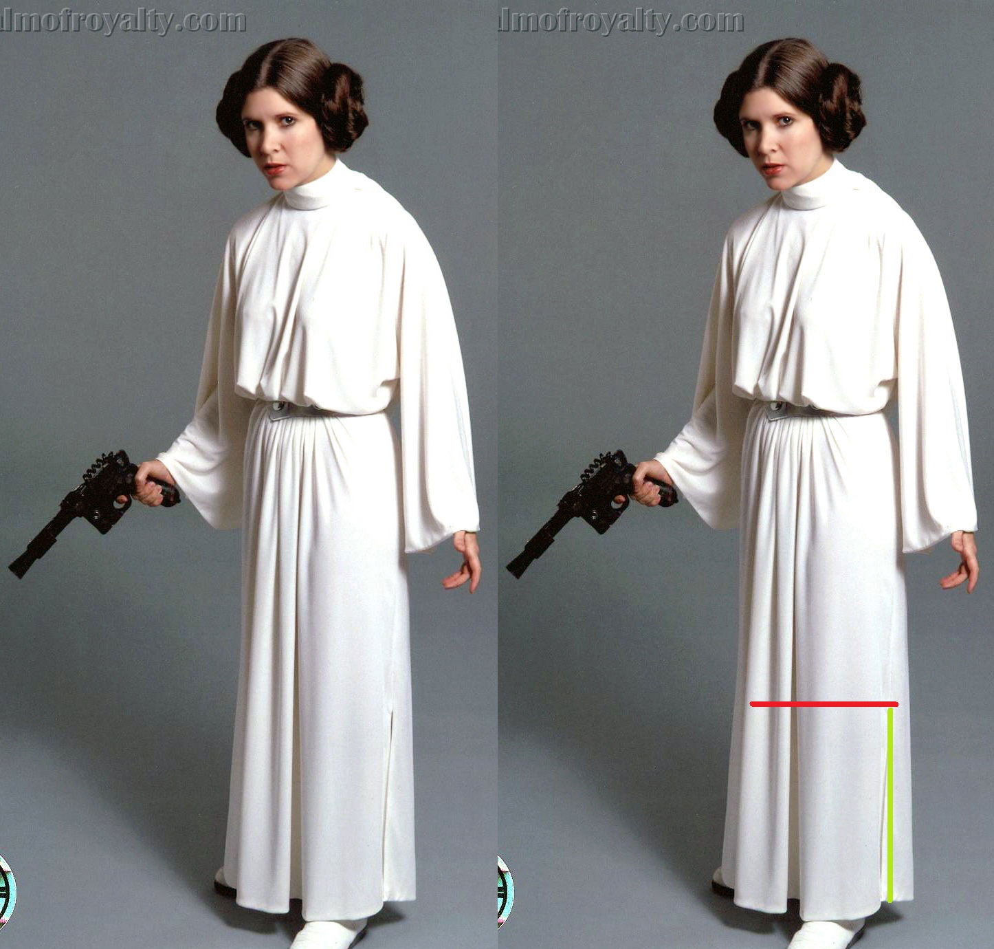 A New Hope Leia S Political Gown Diy The Galaxy Of Star Wars